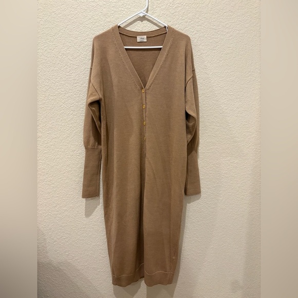 Aritzia Wilfred Utopia Wool Sweater Dress size medium m - Picture 3 of 10